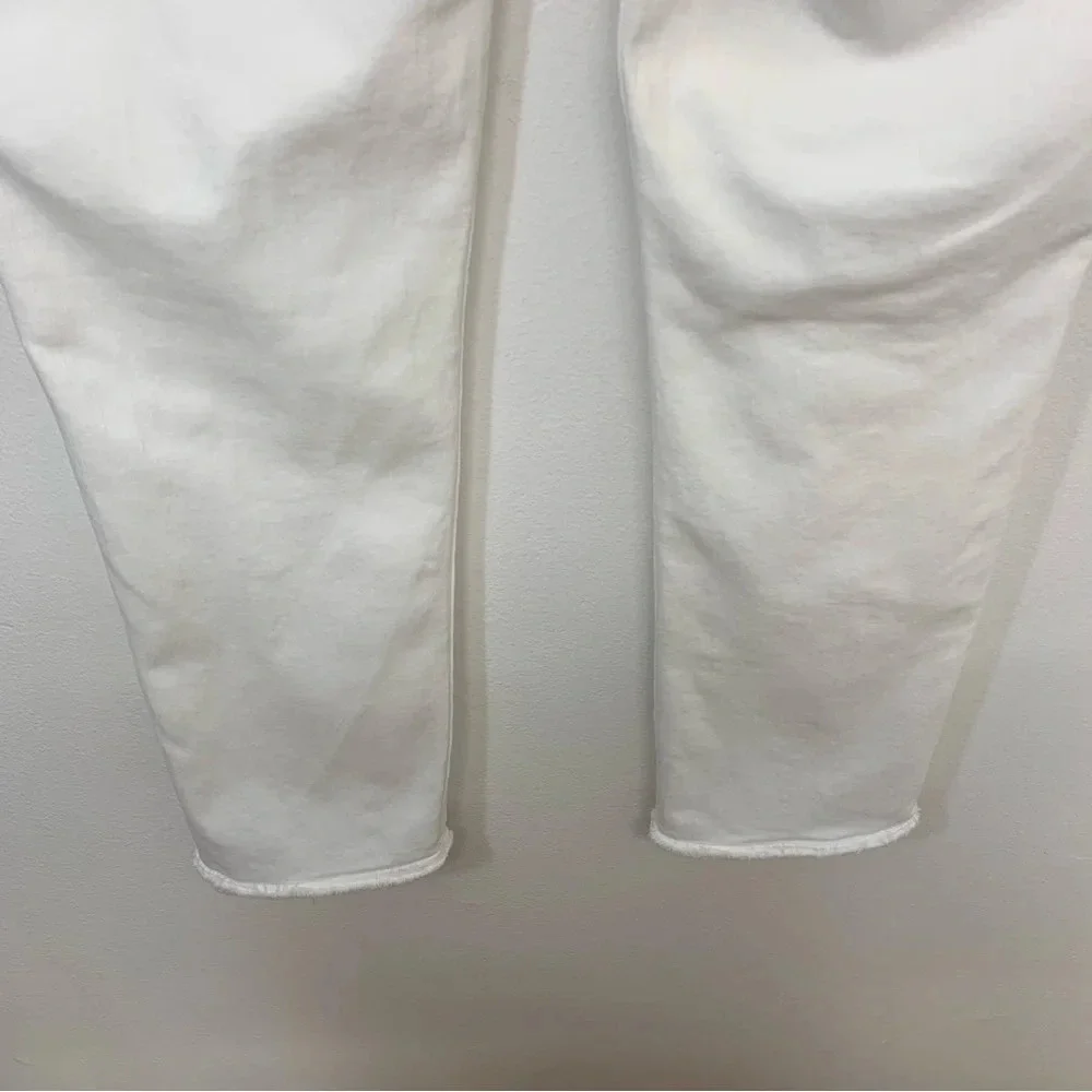DL1961 Jeans Woman 32‎ White Mara Straight Ankle Instasculpt Stretch Pockets